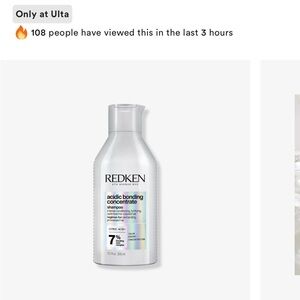 Redken Acidic Bonding Concentrate Shampoo in Gray